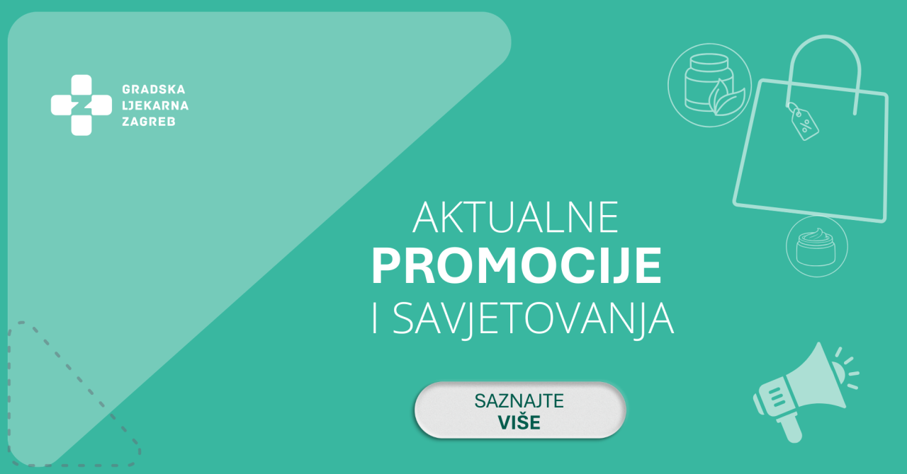 Promocije i savjetovanja u Gradskoj ljekarni Zagreb