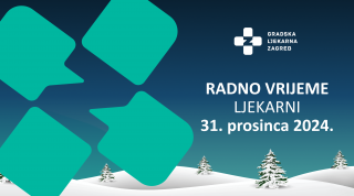 OBAVIJEST! Radno vrijeme 31.12.2024.