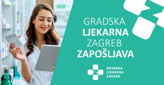 Gradska ljekarna Zagreb zapošljava!